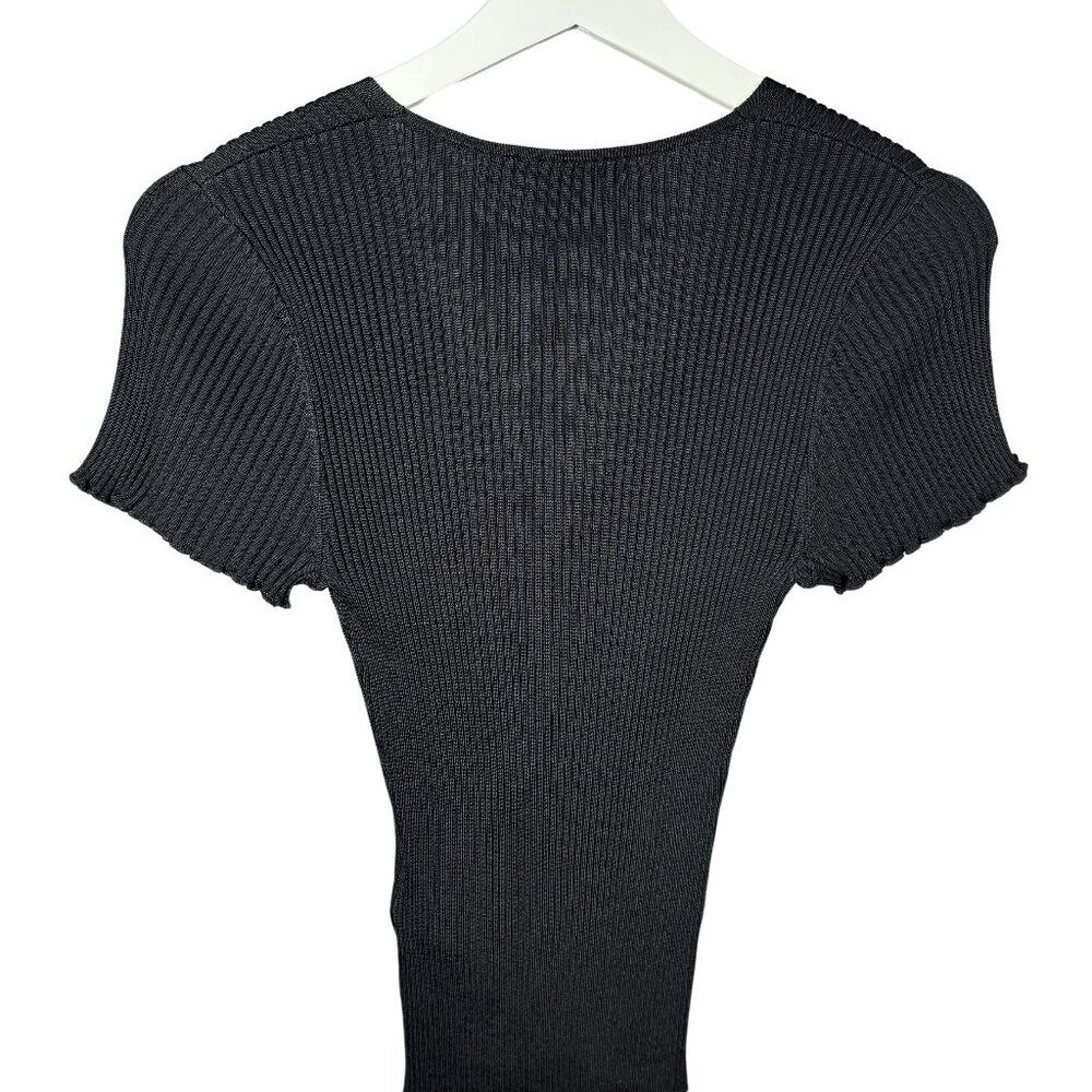 Maje Ribbed Top - Picture 2 of 2
